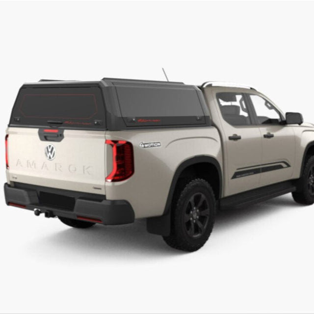 VW Amarok Double Cab 2023+ Xpedition CapRax Canopy by Rhinoman - VWAMG2DXPB - CapRax