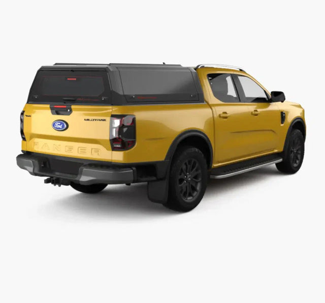 Ford Ranger Next Gen Dual Cab Xpedition CapRax Canopy by Rhinoman - FORNGDXPB - CapRax