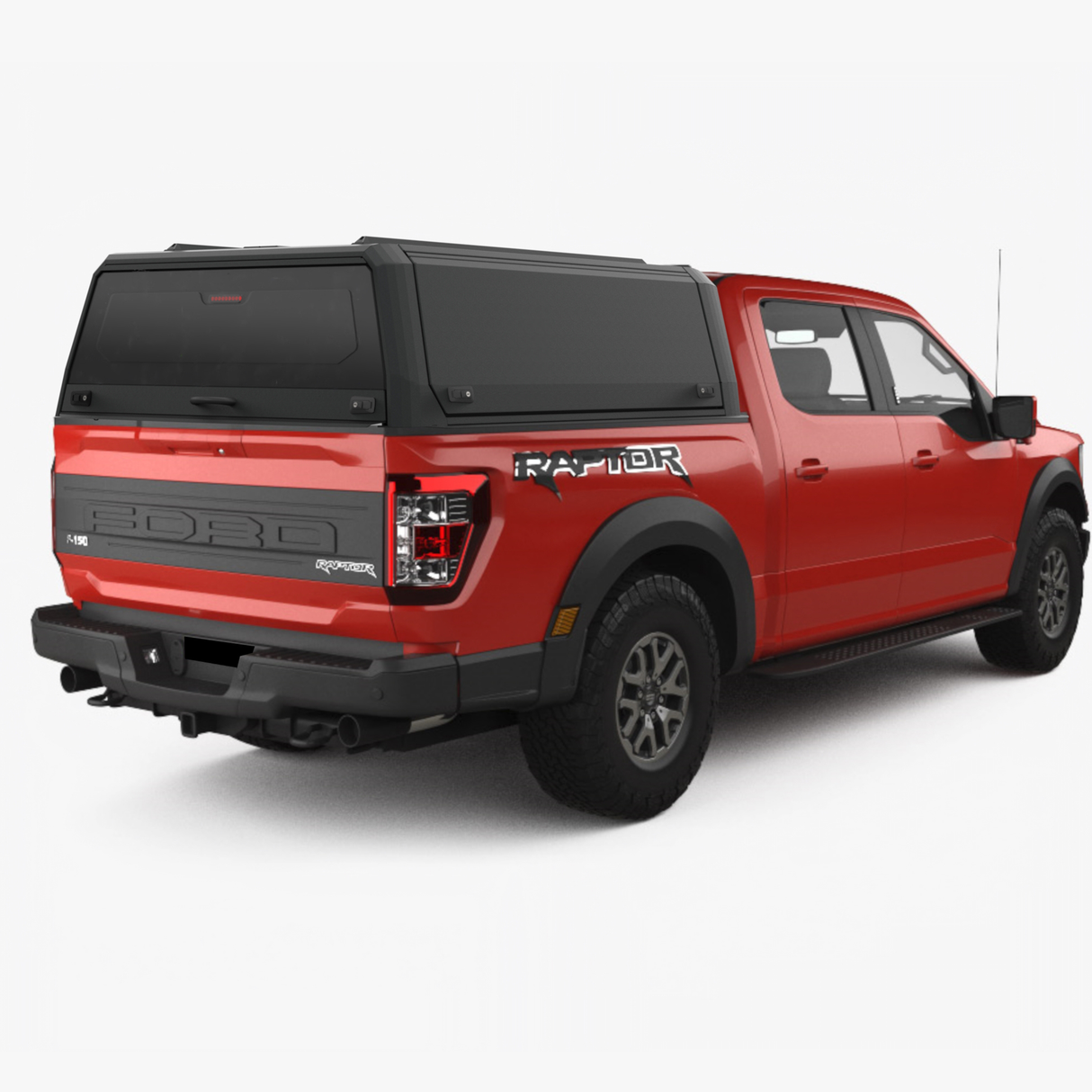 Ford F150 Xpedition CapRax Canopy by Rhinoman - FF150DXPB55 - CapRax