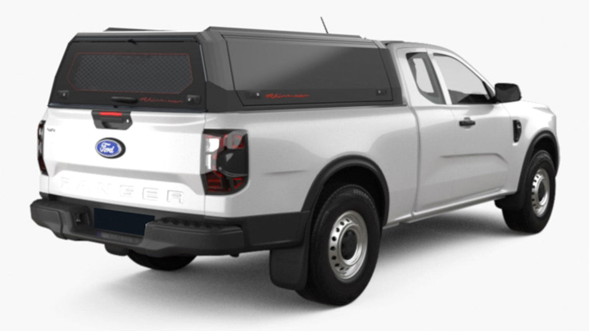 Ford Ranger Next Gen Super Cab Xpedition CapRax Canopy by Rhinoman - FORNGEXPB - CapRax