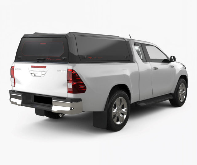 Toyota Hilux 2015 - on Extra Cab Xpedition CapRax Canopy by Rhinopman - THSR5EXPB - CapRax