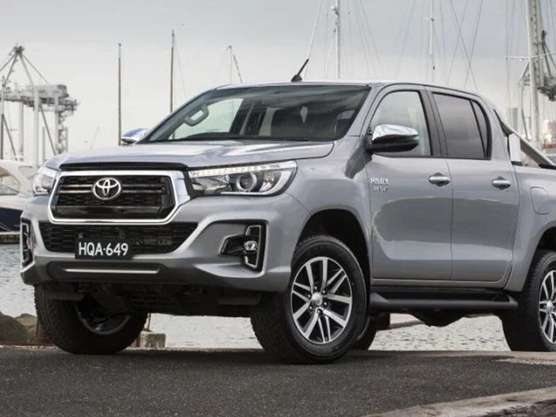 ONCA Hilux 2021 Bull Bar LRX - F (with pipework) - ONCTHLBULL21 - CapRax