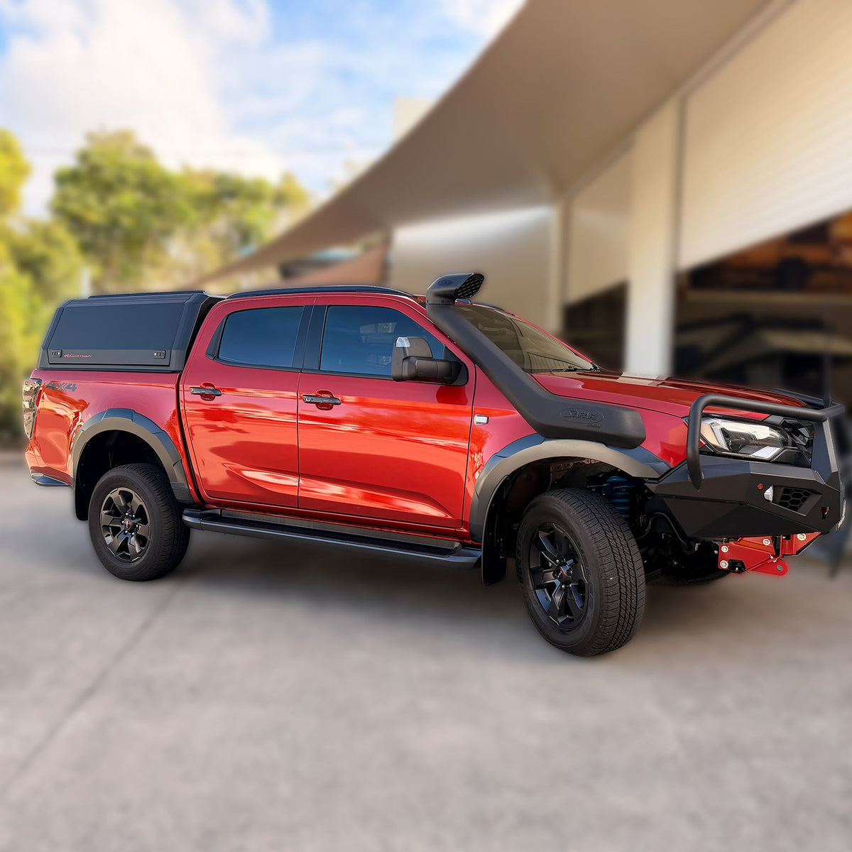 Isuzu D-Max 2021+ Dual Cab Xpedition Canopy - ISUZDXPB - CapRax