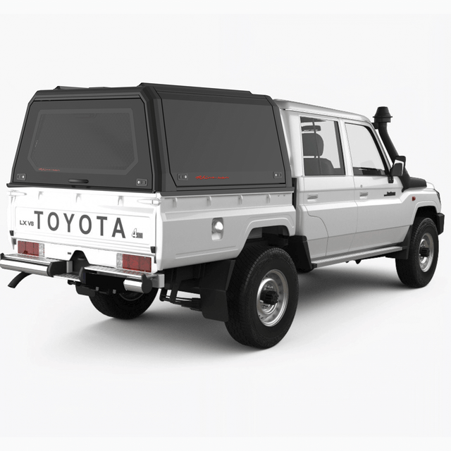 Landcruiser 70 Series Dual Cab Xpedition Caprax Canopy by Rhinoman - TOLCDXPB - CapRax