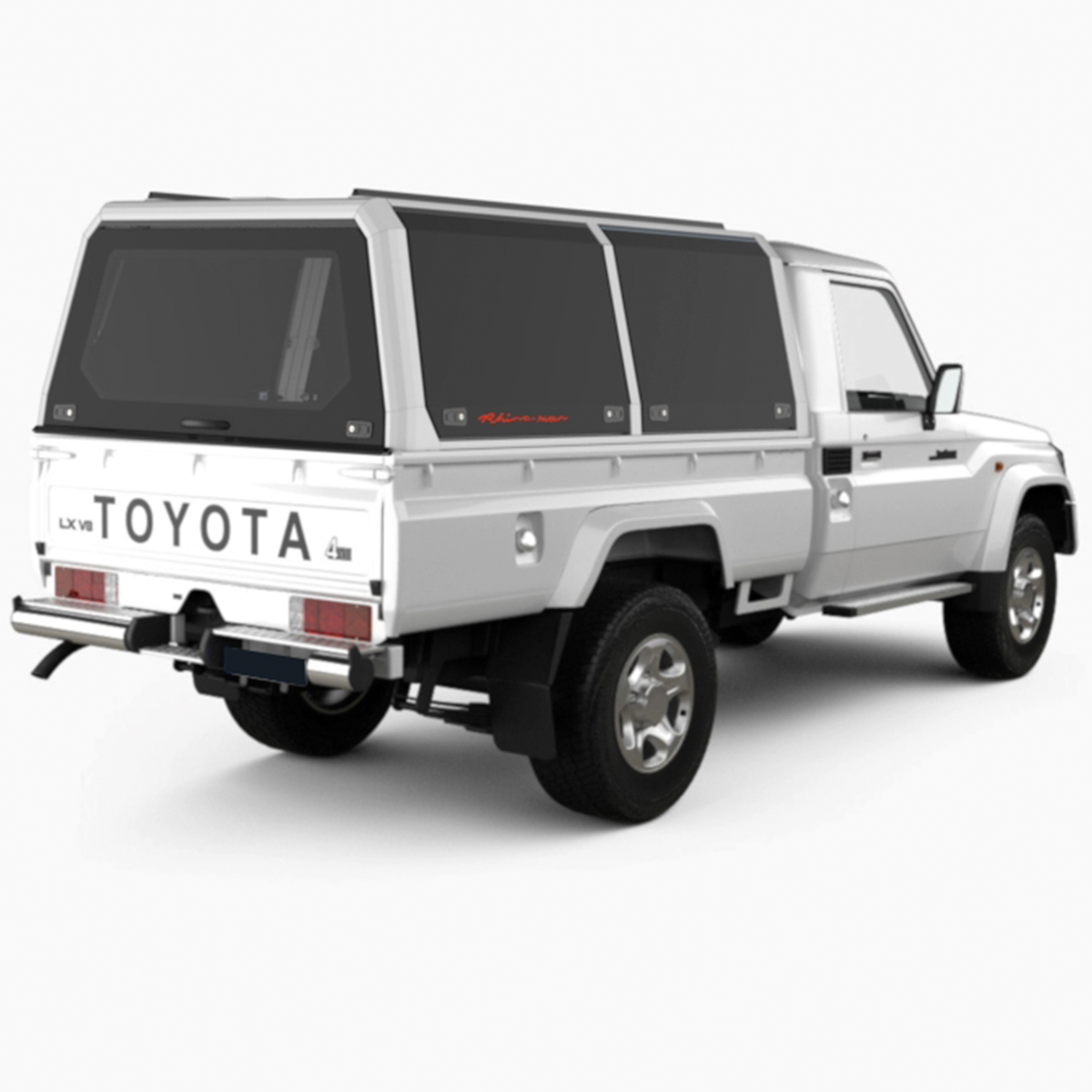 Landcruiser 70 Series Single Cab Xpedition CapRax Canopy by Rhinoman