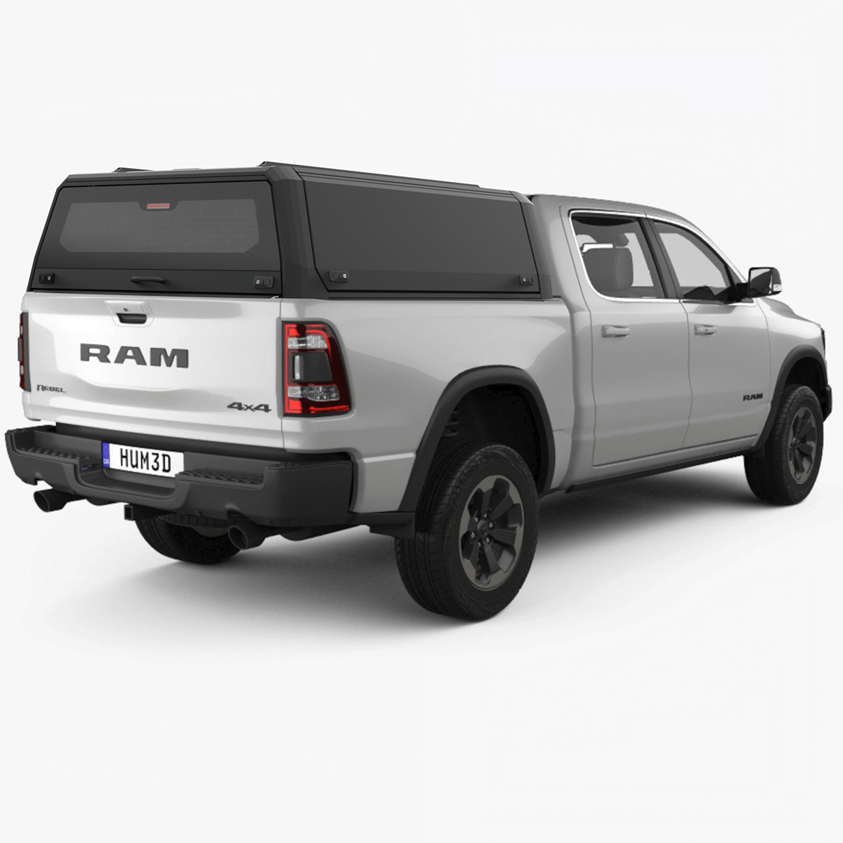 RAM 5'7" Truck Bed Xpedition CapRax Canopy by Rhinoman - DRAMXPB55 - CapRax