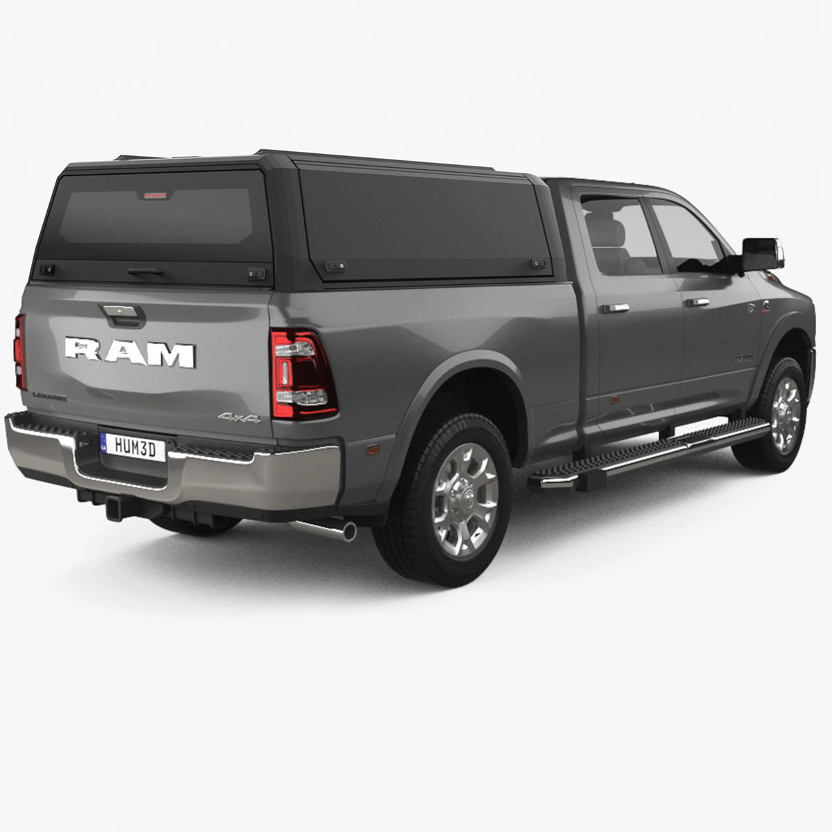 RAM 5'7" Truck Bed Xpedition Canopy - DRAMXPB55 - CapRax