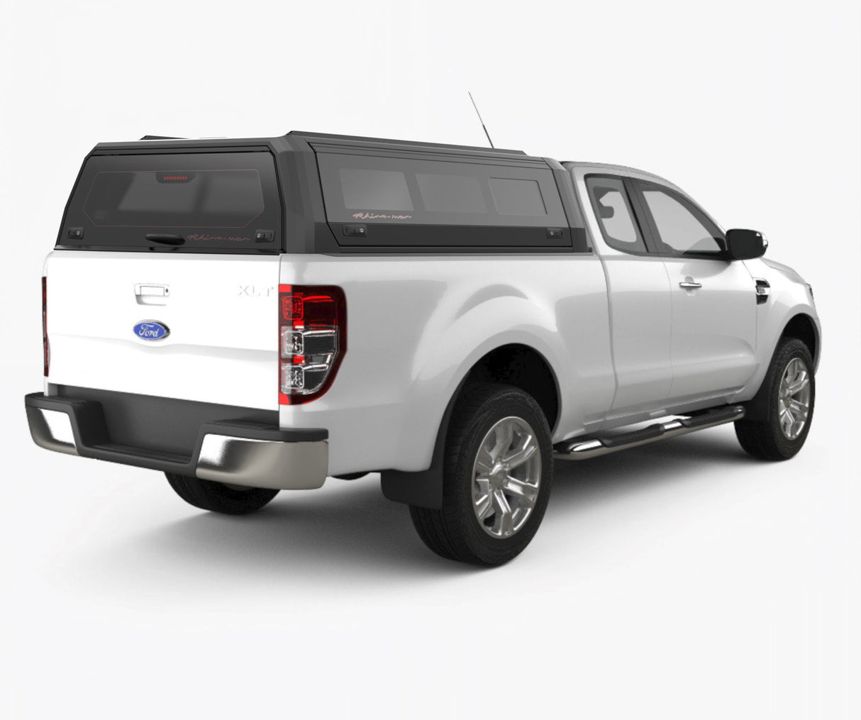 Ford Ranger PX Dual Cab Xtreme CapRax Canopy by Rhinoman - FORADXTB - CapRax