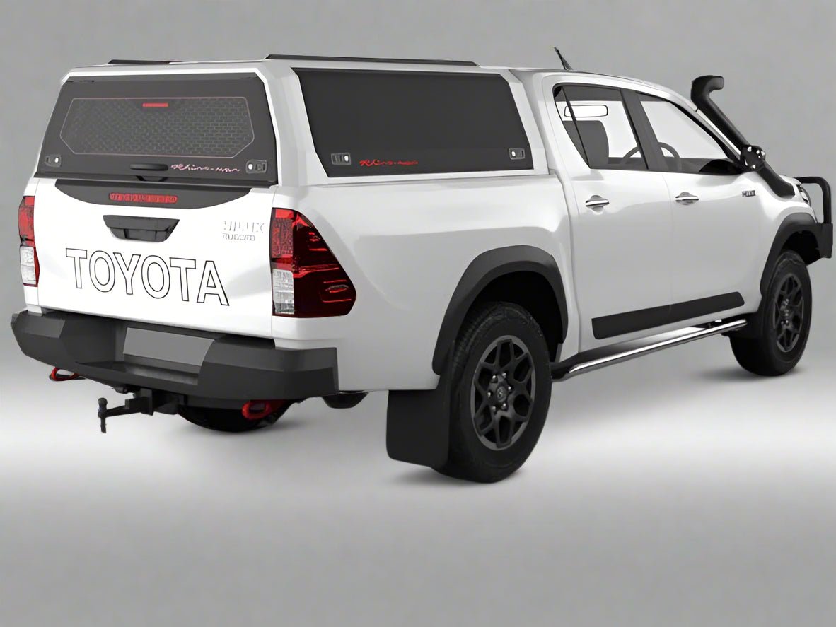 Toyota Hilux 2015 - on Dual Cab Xpedition CapRax Canopy by Rhinoman - THSR5DXPWBD - CapRax