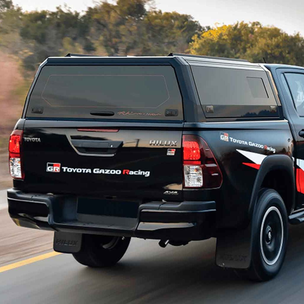 Toyota Hilux 2015 - on Dual Cab Xtreme CapRax Canopy by Rhinoman - THSR5DXTW - CapRax