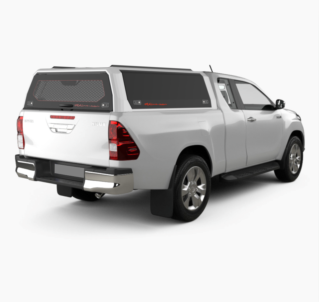 Toyota Hilux 2015-on Extra Cab Xpedition CapRax Canopy by Rhinopman