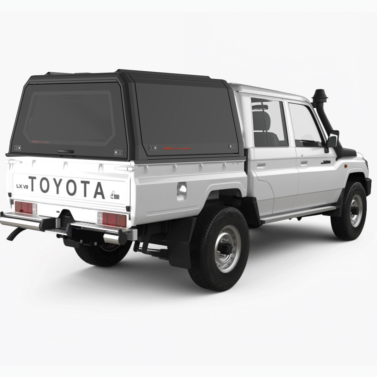 Landcruiser 70 Series Dual Cab Xpedition Caprax Canopy by Rhinoman