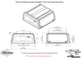 Mahindra S11 2006-on Dual Cab Xpedition CapRax Canopy by Rhinoman