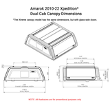 VW Amarok Double Cab 2010 - 22 Xpedition CapRax Canopy by Rhinoman - VWAMDXPWBD - CapRax