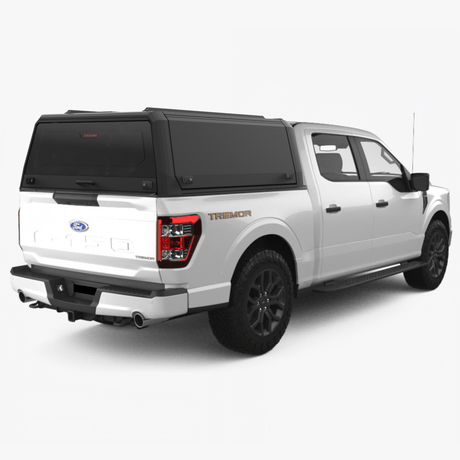 Ford F-150 5'5" Truck Bed Xpedition Canopy - FF150DXPB55 - CapRax
