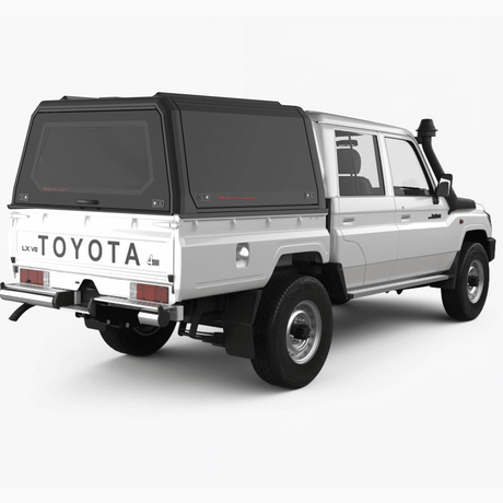 Toyota LandCruiser 70 Series Dual Cab Xpedition Canopy - TOLCDXPB - CapRax